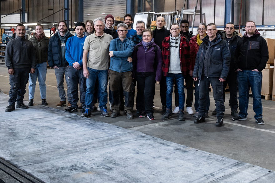 Das Team der Firma Floecksmühle